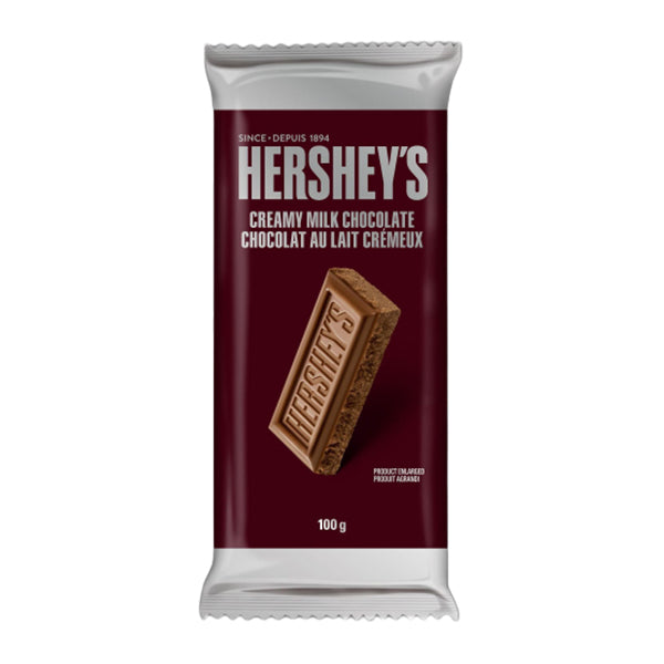 HERSHEYS - HERSHEY MILK CHOCOLATE FAMILY SIZE 100GR