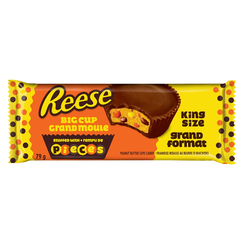 HERSHEYS - REESE'S PIECES BIG CUP KING SIZE 79GR