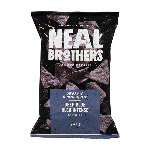 NEAL BROTHERS - TORTILLA CHIPS DEEP BLUE 300GR