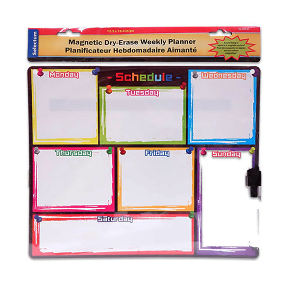 LINK - MAGNETIC DRY ERASE WEEKLY PLANNER& MARKER EA