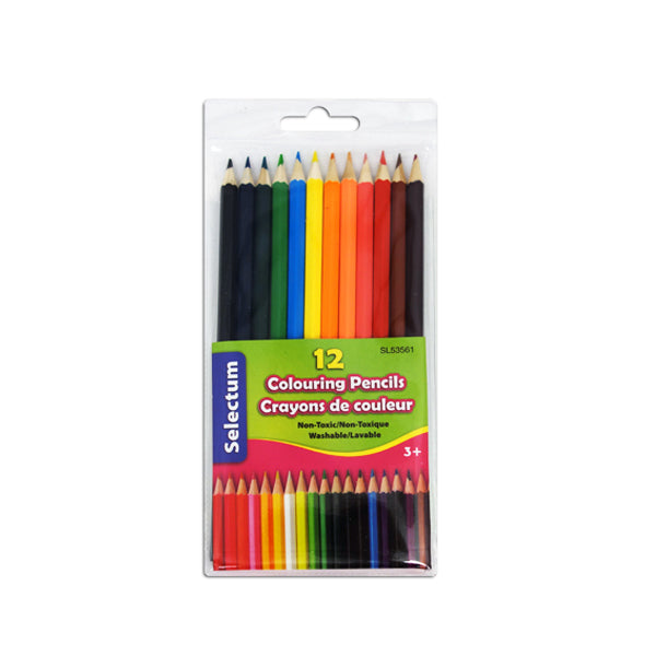 SELECTUM - COLOURING PENCILS 12pk EA