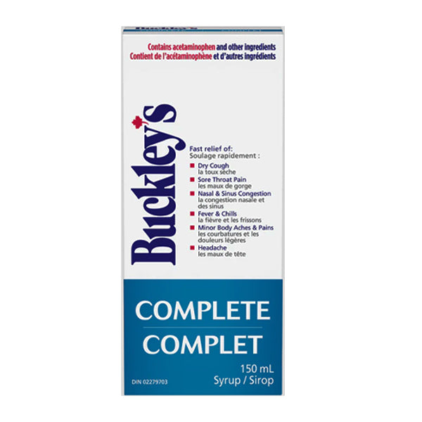 BUCKLEY - BUCKLEY'S SYRUP COMPLETE 150ML