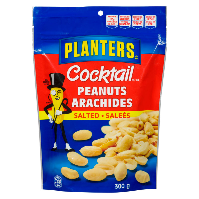 PLANTERS - PEANUTS COCKTAIL ROASTED SALTED 300GR