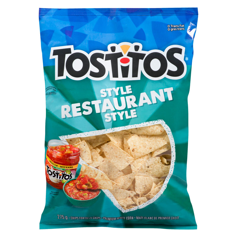 TOSTITOS - RESTAURANT STYLE TORTILLA CHIPS 275GR