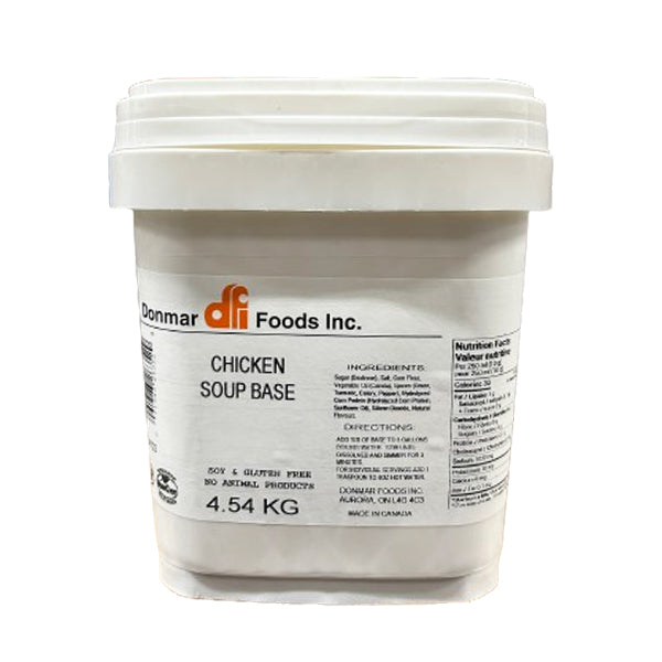 DONMAR - DF CHICKEN SOUP BASE NO MSG 4.54kg