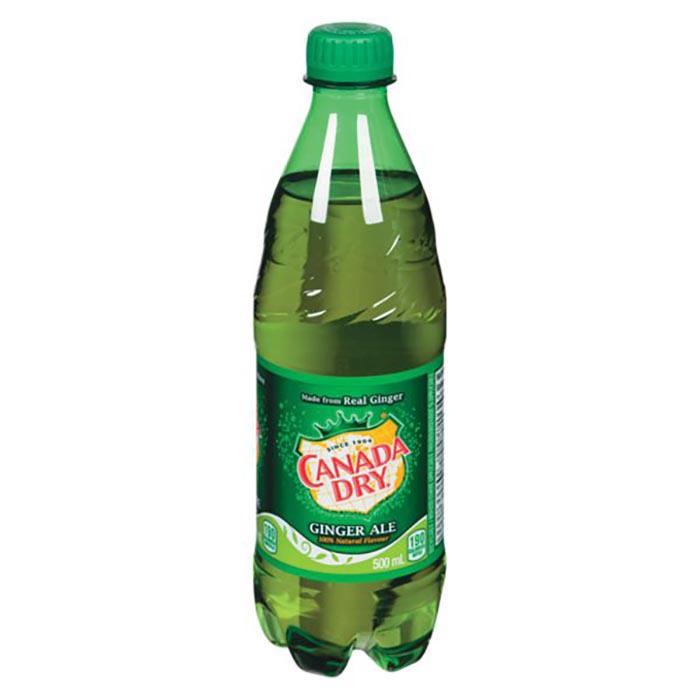 CANADA DRY - GINGER ALE PET 500ML