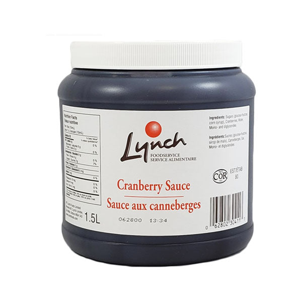 LYNCH - CRANBERRY SAUCE 1.5L