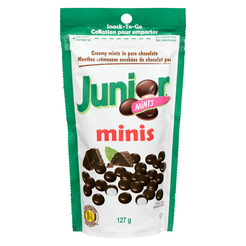 TOOTSIE ROLL - JUNIOR MINTS MINIS SNACK TO GO 127GR