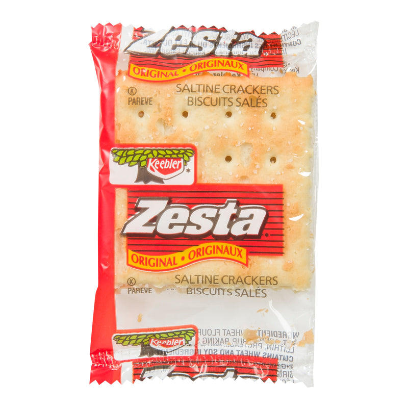 ZESTA - SALTED WRAPPED CRACKERS 500x2 EA