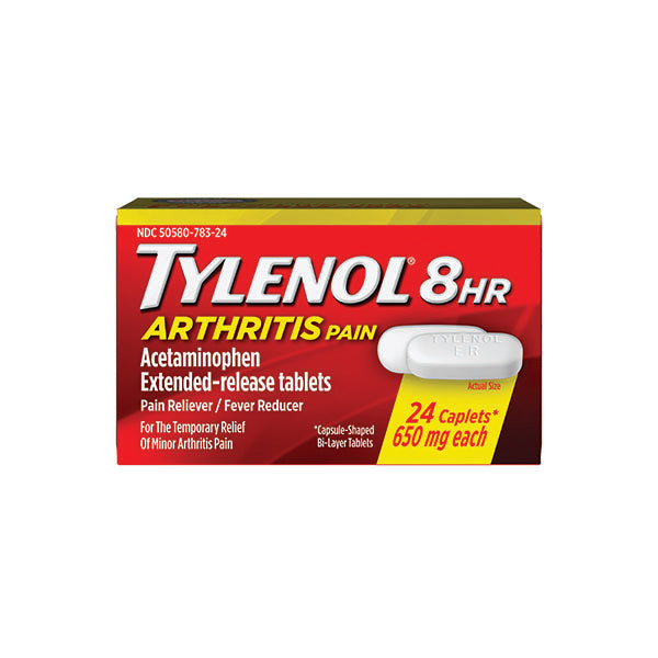 TYLENOL - ARTHRITIS CAPLETS 24x650MG