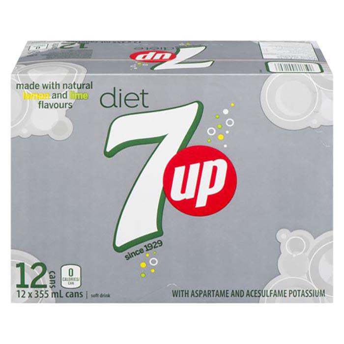 7UP - DIET ZERO 12x355ML