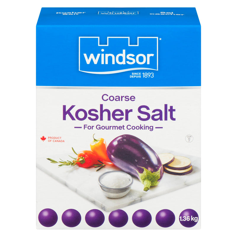 WINDSOR - KOSHER COARSE SALT 1.36KG