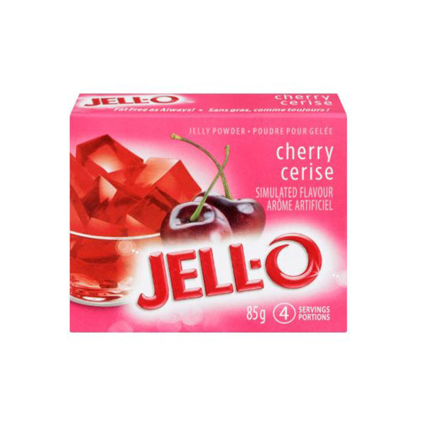 JELLO - JELL O CHERRY 85GR