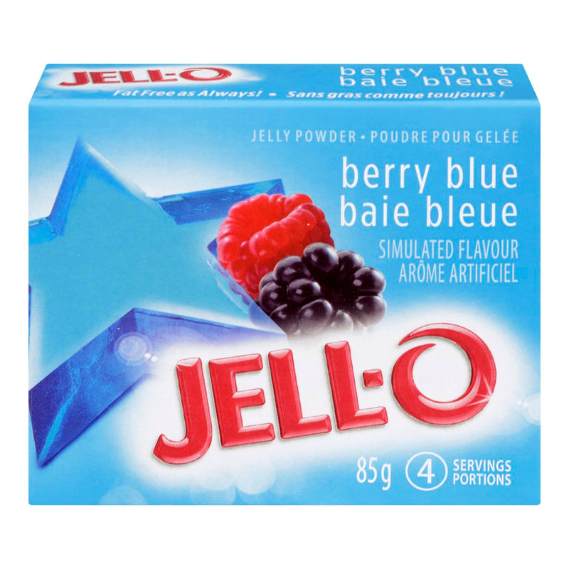 JELLO - BERRY BLUE FLAVOUR  85G