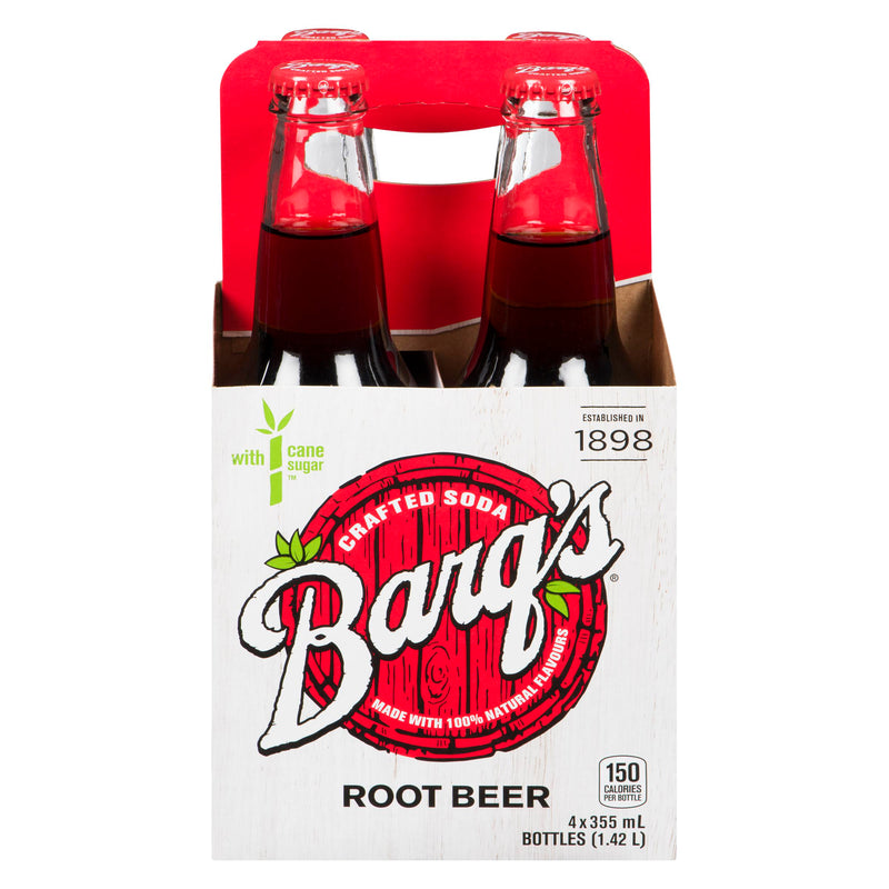 BARQS - ROOT BEER GB 4x355 ML