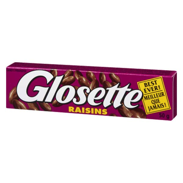 HERSHEY - GLOSETTE RAISINS 50GR