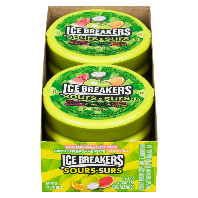 ICE BREAKERS - SOUR FRUIT 6x43GR