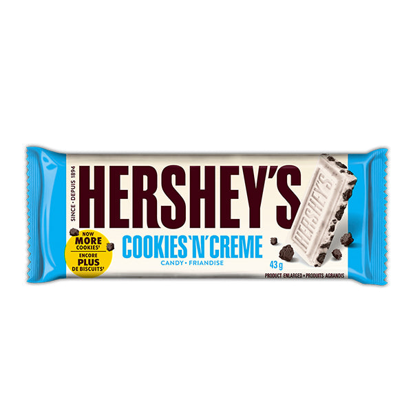 HERSHEY - COOKIES 'N' CREME 36x43 GR
