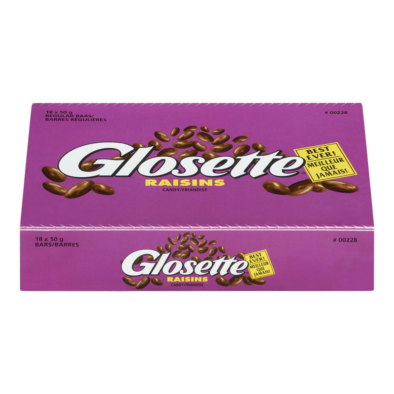 HERSHEY - GLOSETTE RAISINS 18x50 GR