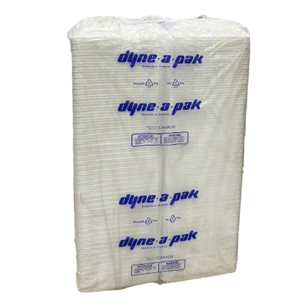 DYNE - A PAK WHITE 8D FOAM MEAT TRAY 400EA