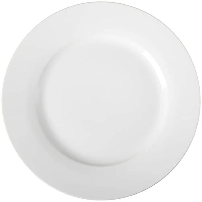 STANDA - DINNER PLATE 10in-MEL.WHITE SCAL. 1EA