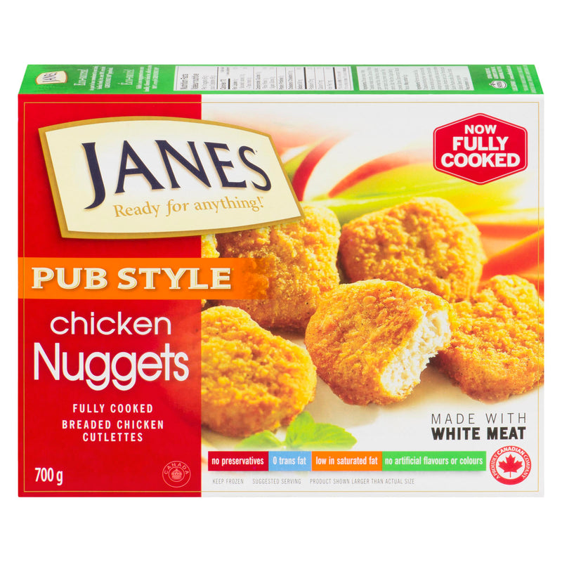 JANES - PUB STYLE CHICKEN BREAST NUGGETS 700GR