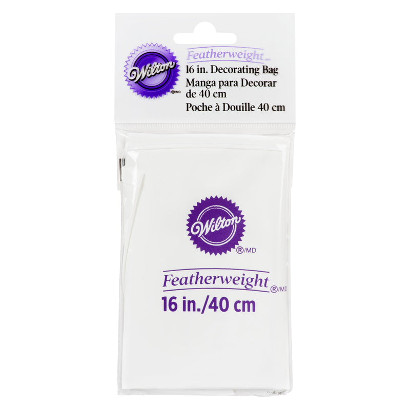 WILTON - ICING BAGS FEATHERWEIGHT 16IN 1EA