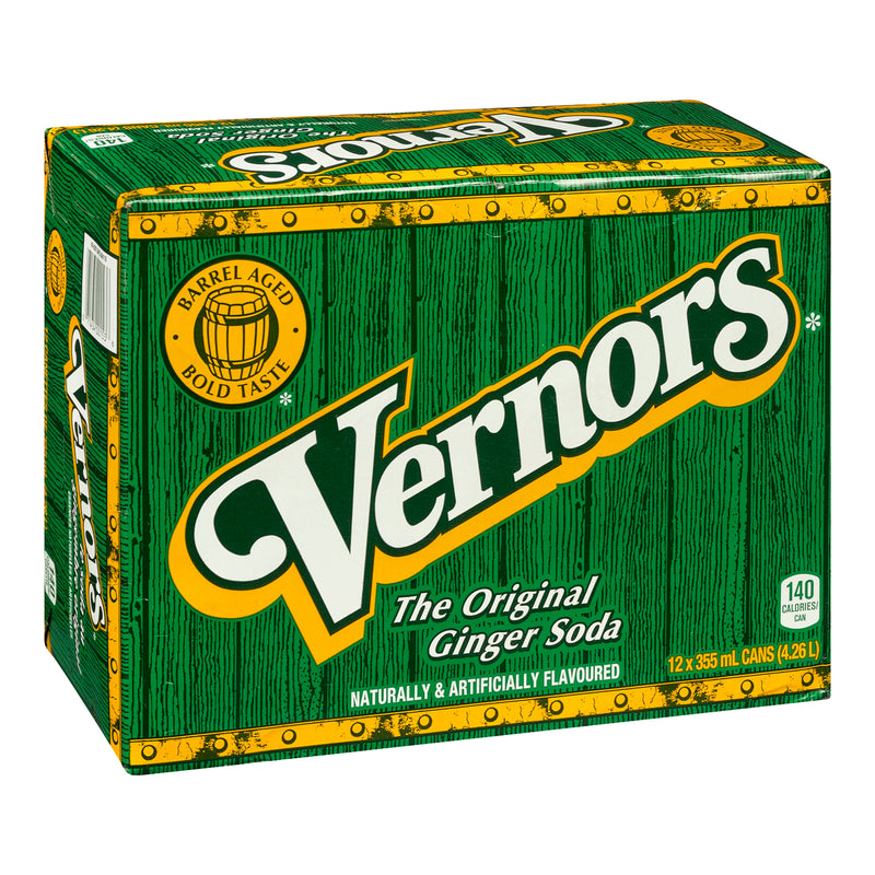 VERNORS - GINGER ALE 12x355ML