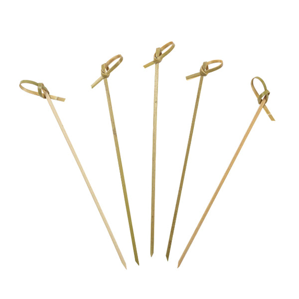 HY-FIVE - 6IN KNOTTED BAMBOO SKEWER 100EA