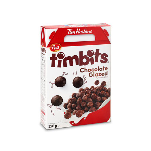 TIM HORTONS - TIMBITS CHOCOLATE GLAZED 326 GR