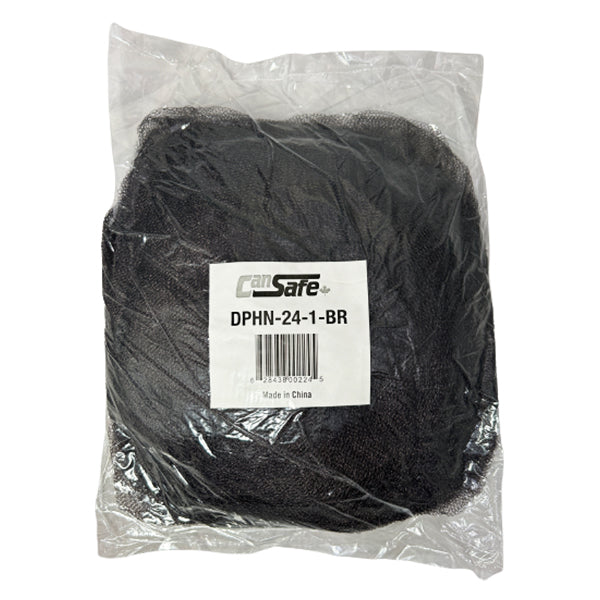 SAFETY ZONE - HAIR NET BROWN POLYESTER 24IN 100EA
