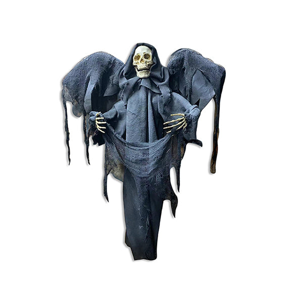 LINK - ANIMATED 3FT LAUGHING REAPER W/ MOVING ARMS EA