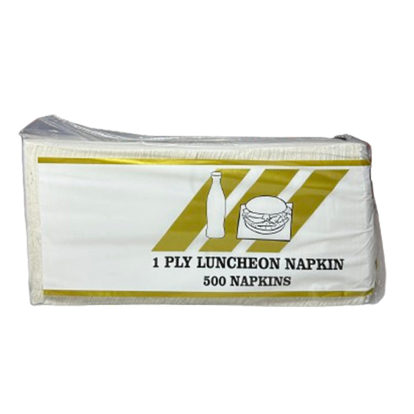 MPI PAPER - LUNCHEON 1 PLY NAPKINS 500EA
