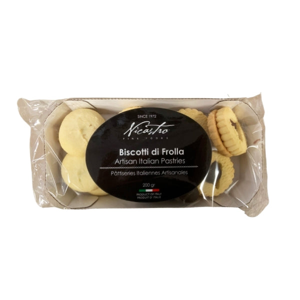 NICASTRO - SHORTBREAD FROLLA COOKIES 200GR