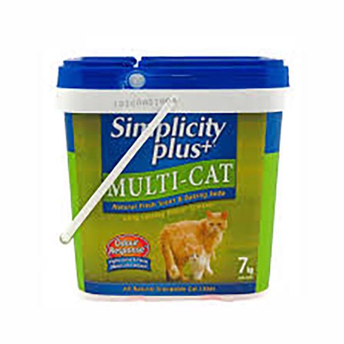 SIMPLICITY - MULTI CAT LITTER 7KG