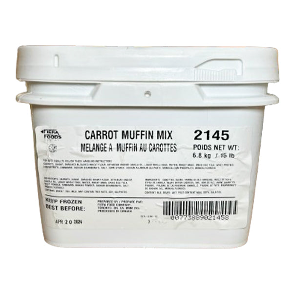 FIERA FOODS - CARROT MUFFIN MIX 6.8KG