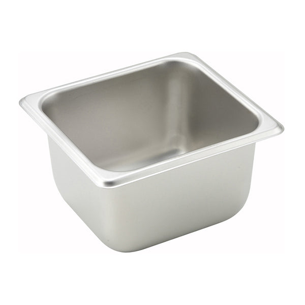 WINCO - STEAM TABLE PAN1/6 SIZE 4IN DEEP EA