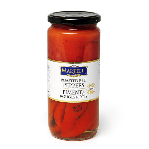 MARTELLI - ROASTED RED PEPPERS 500ML