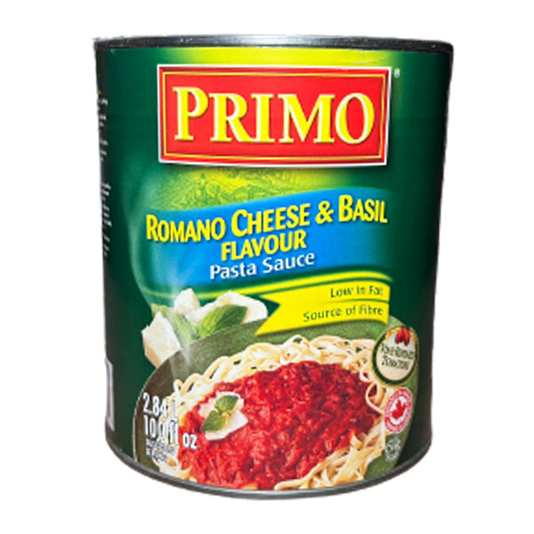 PRIMO - PASTA SAUCE ROMANO CHEESE & BASIL 6x2.84 LT