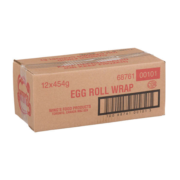 WINGS - EGG ROLL WRAPS 5.5X5.5 12x1 LB