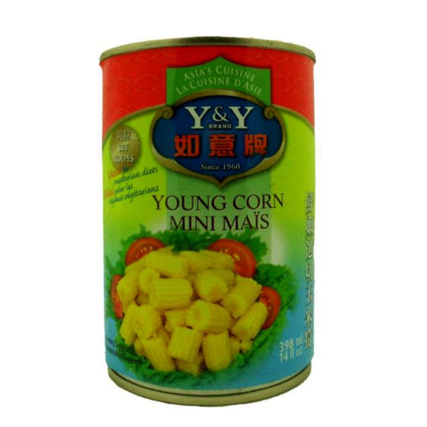 Y&Y - CUT YOUNG CORN 24x398 ML