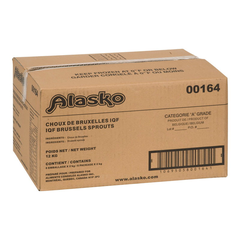 ALASKO - IQF BRUSSEL SPROUTS 6x2 KG