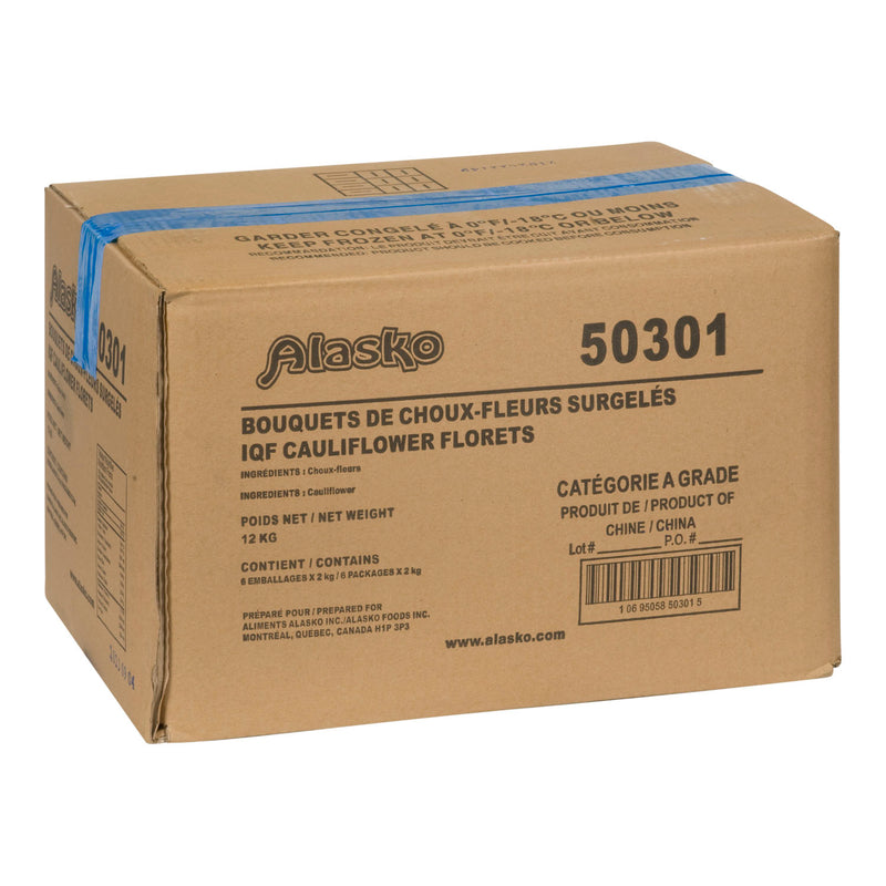 ALASKO - CAULIFLOWER FLORETS 6x2 KG