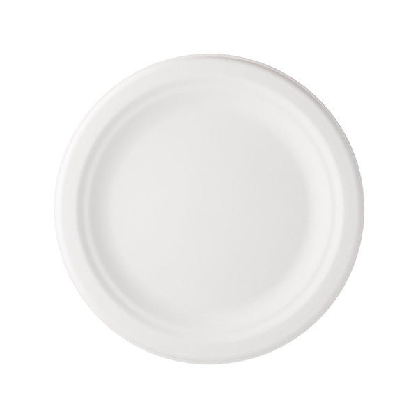 NEWWAVE - 7in BAGASSE PLATES 8x125 EA