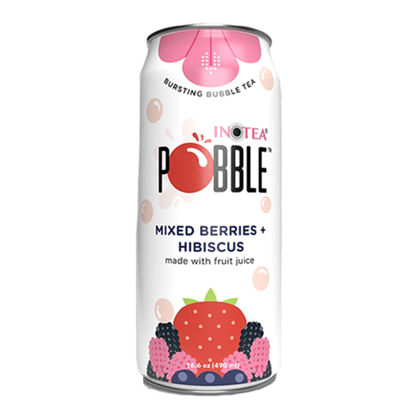INOTEA - POBBLE MIXED BERRIES + HIBISCUS 24x490 ML